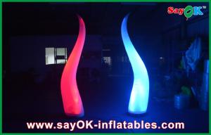 Wholesale 2M High Festival Event Decorative Inflatable Cone With Led Advertisment from china suppliers