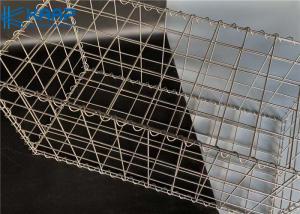 Wholesale Bridge Protection Welded Mesh Gabion , Welded Gabion Baskets 4-10mm Wire Diameter from china suppliers