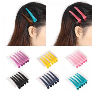 China Fashionable Hair Coloring Accessories Colorful Duck Mouth Hair Clip For Salon / Home on sale