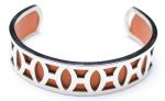 Leather Bracelet, Stainless Steel Clasp