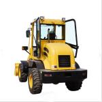 Articulated 1.5 Ton Hydraulic Mini Wheel Loader 0.7m3 Bucket Capacity Front