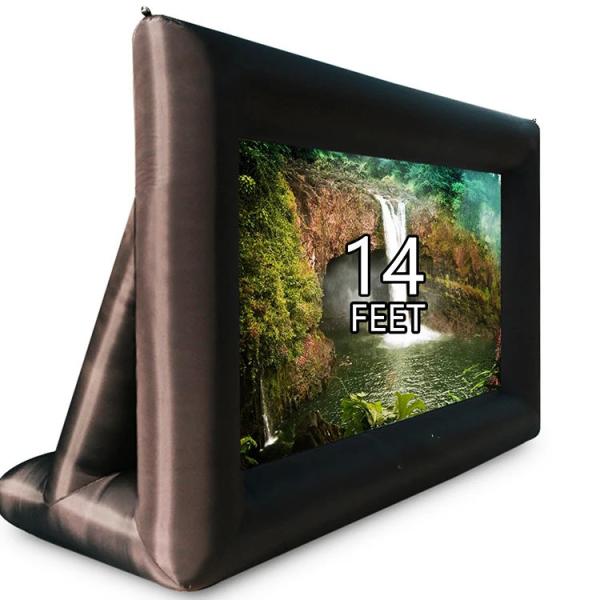 High Quality Outdoor 16F Projector Screen Inflatable Movie Screen Inflatable Led