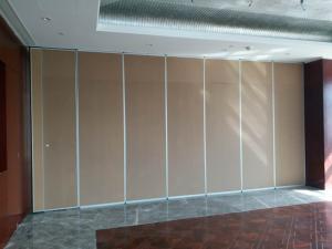 Wholesale Melamine Surface Sliding Track Operable Walls Mdf Folding Soundproof Movable Wall Dividers from china suppliers