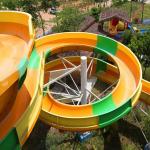 Commercial Fibreglass Tube Water Slide With 0.85m Inner Width