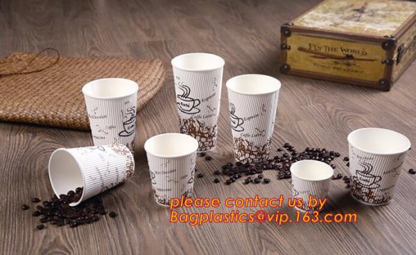 Food use disposable plastic paper cup and coffee lids, pla cups,biodegradable