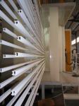 Electrostatic Automatic Powder Coating Plant Natural Gas Heating