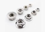 Zinc Plated HDG Shank Bolt Nut 3/8 M10 Flange Nut Carbon Steel