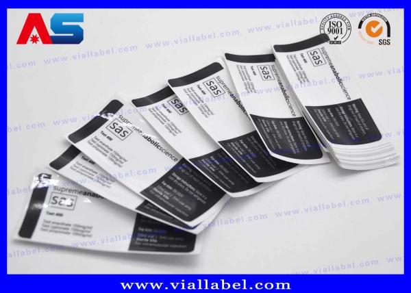 Adhesive Peptides BPC Glass Vial Labels Printing Of 2ml Vial / 10ml Vial