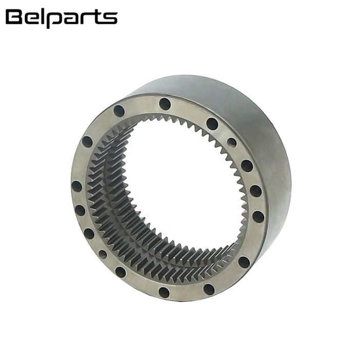 Excavator Slew Reducing Spare Parts , XKAQ-00073 HYUNDAI R210 R210 R160LC-7 R210LC-7 Swing Gear Ring