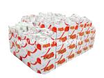 Walmart Tablewear Cardboard Full Pallet Displays for Bowls,Floor Displays with