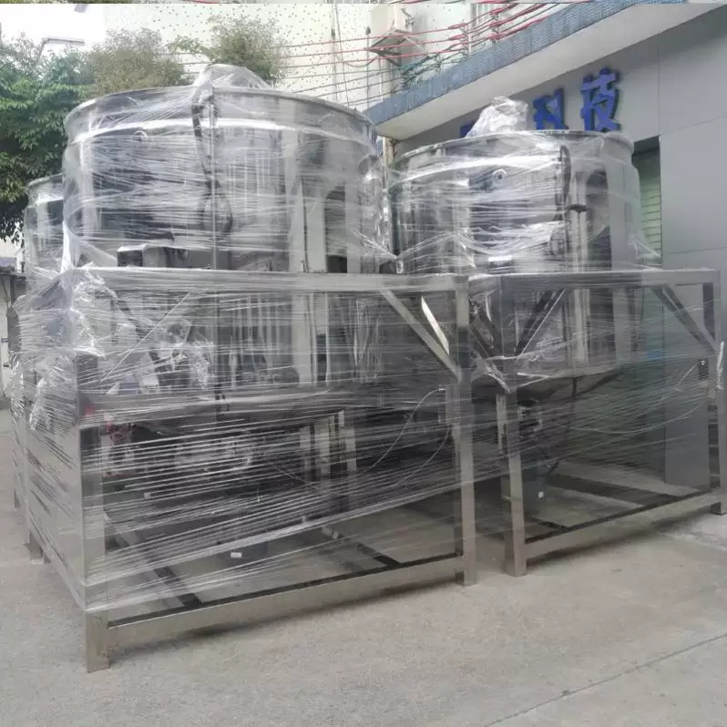 Multipurpose Stable Cream Emulsifier Mixer , Medicine Vacuum Emulsification Machine