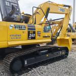 Used Middle Size Komatsu PC240 Excavator 1.2m³ Bucket Capacity 400L Large Fuel
