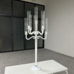 ZT-271B Wedding Party Tall Black 9 Arms Candlestick Holders For Wedding Table