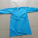 Disposable isolation gown