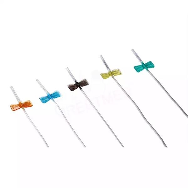 CE Medical Care Safety Dull Av Fistula Needle Stainless Steel Injection Puncture