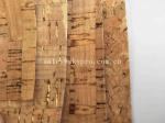Colorful Thin Soft Natural Cork Rubber Sheet Roll Synthetic Leather Fabric