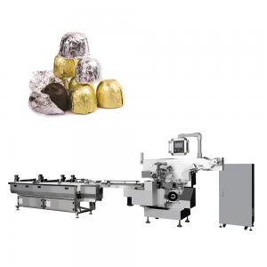 Wholesale Aluminum Foil Candy Cookie Wrapping Packaging Machine Main Function Chocolate Wrapping from china suppliers