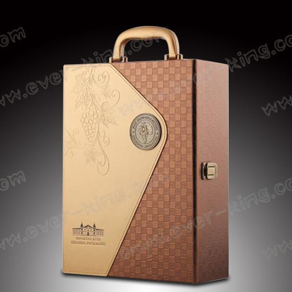 ISO9001 Wood Cardboard Spirits​ Glass Bottle Box