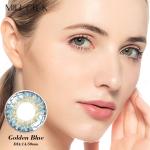 Soft Gem Sapphire Blue Contact Lenses Natural Color Lenses 1 Year