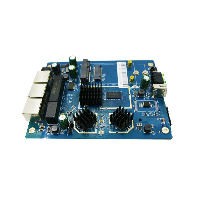 1200Mbps Dual Band Wifi Router PCB MT7621A Chipset For 5G Wifi Router