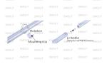 Aluminium Housing Rotatable and Linkable LED Furniture Cabinet Lamp High Lumen