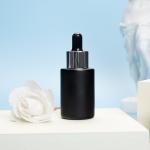 30ml Face Serum Glass Dropper Bottle Color Painting Frosted For Skin Care