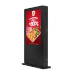 High Brightness Floor Stand Outdoor Digital Signage 55 Inch