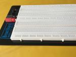 3A - 5A ABS Housing Round Hole Breadboard , White Large Solderless Breadboard