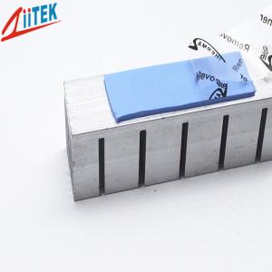 Wholesale BLUE 3.2W/m-K Thermally Gap Filler Silicone pad with 40 SHORE00, Tem: -50 to 200℃ from china suppliers