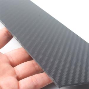 Wholesale Industrial 3K Plain Weave Carbon Fiber Board Light Weight from china suppliers