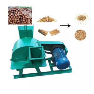 Wholesale Waste Wood Branch Grinder Crusher Machine Wood Log Crusher Make 2-5mm Sawdust from china suppliers
