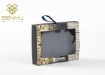 Gift Custom Window Box Packaging / 350g Cardboard Corrugated Window Boxes
