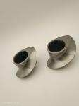 Twin Screw Extruder Granulator Accessories Meshing Covey Screw Parts From 12mm