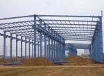 Prefabricated Steel Frame Structure Metal Building / Steel Building Erection