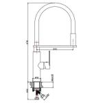 5 Years Assurance 500000 Times Flexible Kitchen Faucet