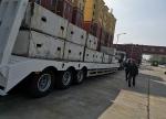 Jost Kingpin 3 Axles Heavy Duty 80/100 Tons Lowbed Loader Lowbody Semi Truck