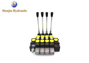 Wholesale 4 Spool Hydraulic Control Valve Sectional Valves DCV from china suppliers