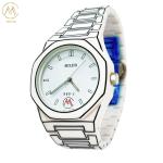 White Dial Modern Minimalist Sports Watches With Luminous Pointer For Men And