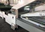 Steel Flute Laminator Machine For 3 / 4 / 5 / 7 Layers Cardboard High Precision