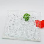 Clear Decorative Glass Partitions Customized Interior Decorative Doors Glass
