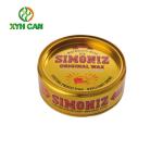 Wax Tin Can Fashion Empty Plastic Lids Tinplate Containers 200g-268g Volume
