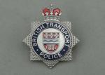 British Transport Police Souvenir Badges Brass Stamped With Imitation Hard