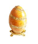Faberge Egg Trinket Box Home Decor Collectors Box Unique Russian Egg Enamel