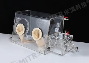 China Mini Lab Glove Box With Inert Gases And Vacuum Down To -0.1MPA In Transport Box on sale