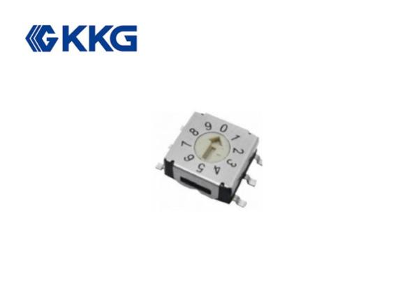 Quality Waterproof Ac Rotary Switch , 5VDC 10 Position Selector Switch for sale