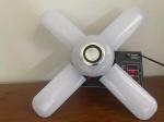 RGBW Blue-Tooth Bathroom Fan Light Music 40w 85-265V Foldable