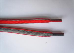 Wholesale Lightweight Flat Shoe Laces No Slip , Red Shoe Laces For Boots from china suppliers