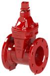 Soft Seated UL FM Gate Valve With Red FBE Coated Abrasion Resistance