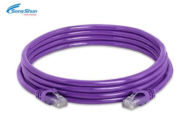 Ethernet Lan6 Foot Patch Cable 2m Fire Protection Indoor Installation LSZH