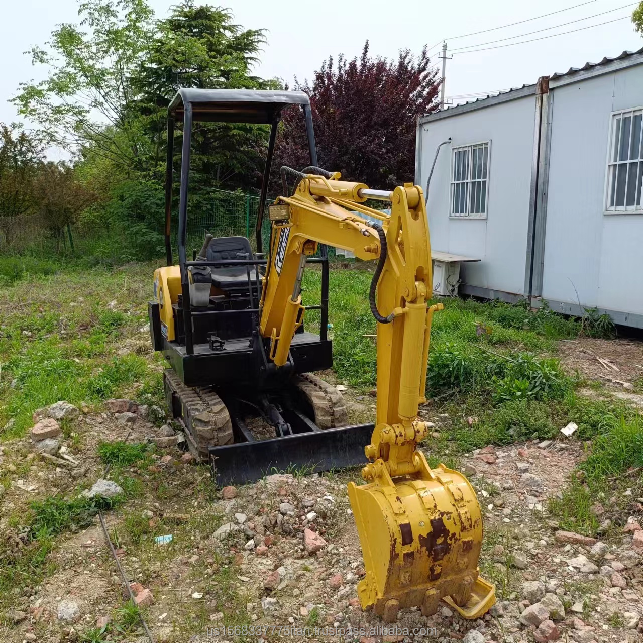 2016 Komatsu PC18 Mini Excavator Used Hydraulic Crawler Excavator 2 Ton Operating Weight